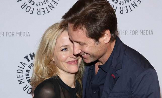 David Duchovny e Gillian Anderson