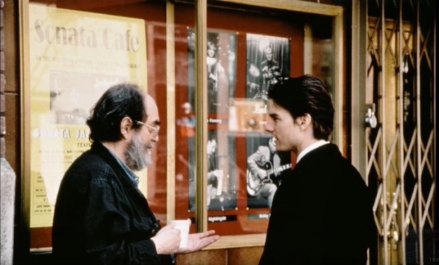Stanley Kubrick e Tom Cruise sul set di Eyes Wide Shut