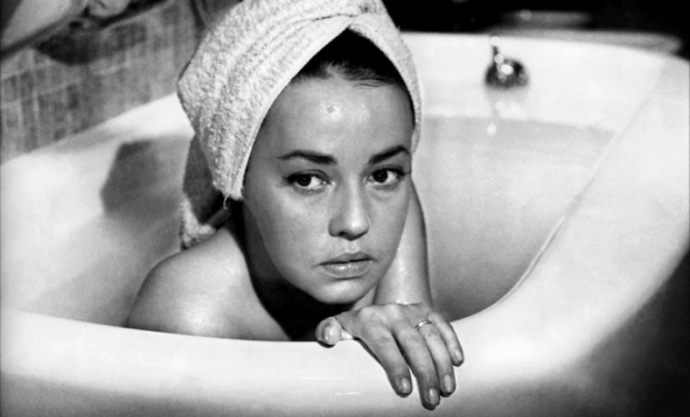 Jeanne Moreau in La notte di Michelangelo Antonioni