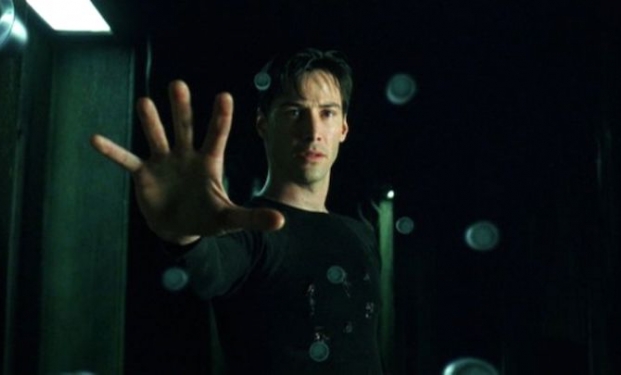 Keanu Reeves in Matrix