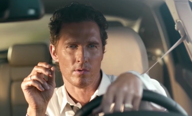 Matthew McConaughey in uno spot pubblicitario