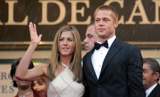 Jennifer Aniston e Brad Pitt