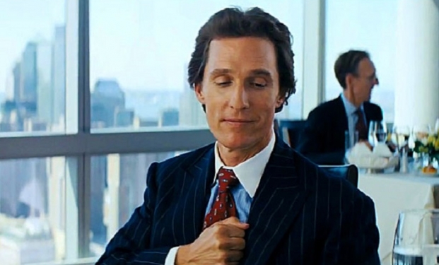 Matthew McConaughey in Wolf of Wall Street