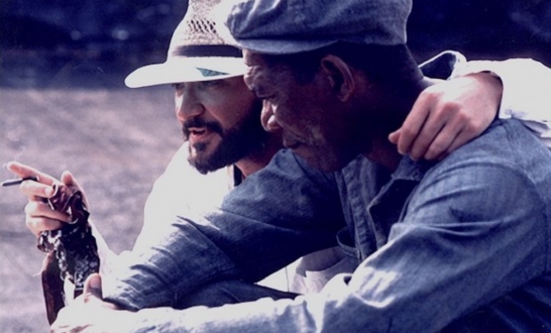 Frank Darabont e Morgan Freeman