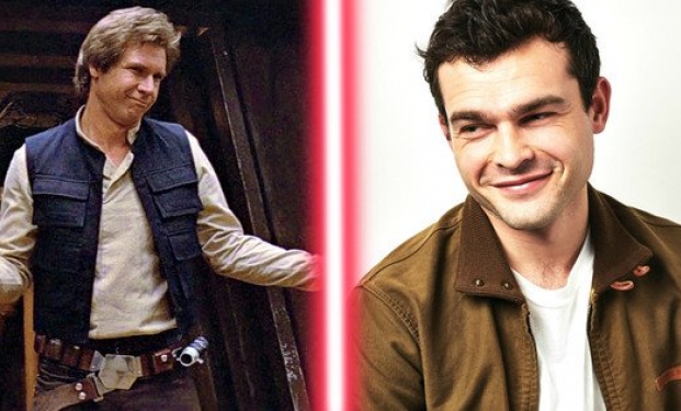 Alden Ehrenreich, Harrison Ford