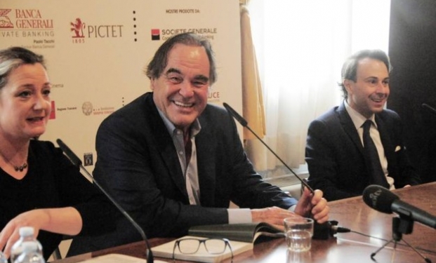 Oliver Stone, conferenza stampa 6/4/2017, Fondazione Ragghianti