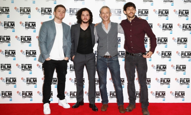 Taron Egerton, Kit Harington, James Kent e Colin Morgan