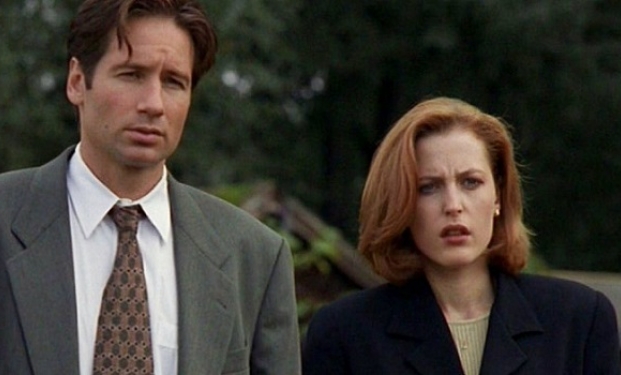 David Duchovny e Gillian Anderson