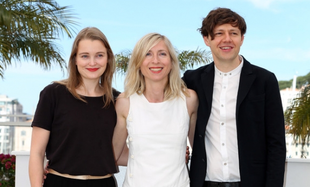 Jessica Hausner e il cast di Amour fou