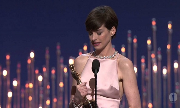 Anne Hathaway e l'Oscar