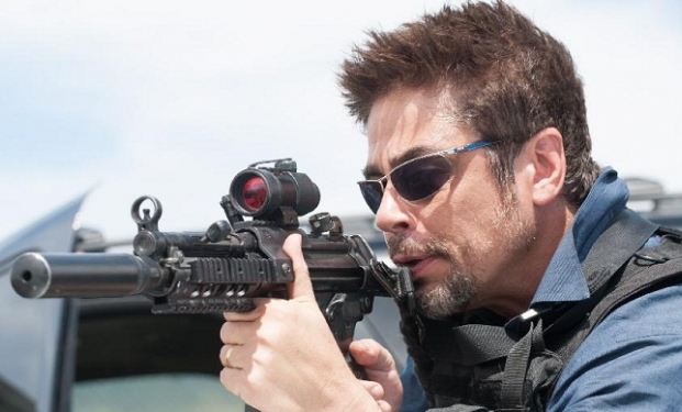 Benicio Del Toro in "Sicario"