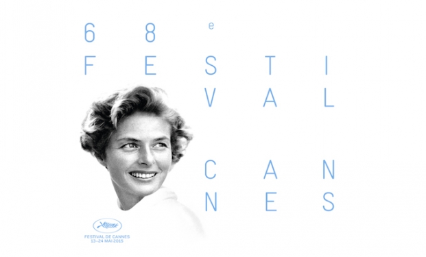 Ingrid Bergman nel poster di "Cannes 2015"