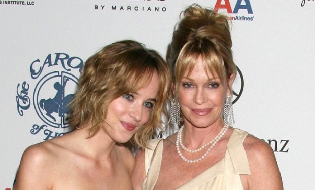 Dakota Johnson con la mamma Melanie Griffith