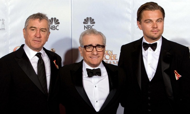 Robert De Niro, Martin Scorsese e Leonardo DiCaprio