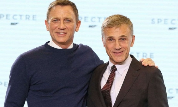 Christoph Waltz e Daniel Craig