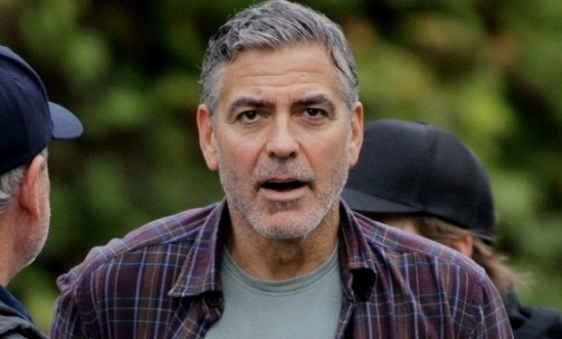 George Clooney sul set di Tomorrowland