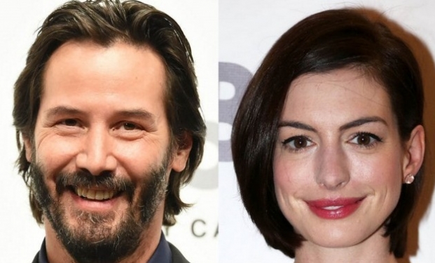 Keanu Reeves e Anne Hathaway