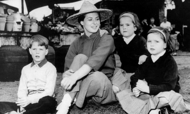 Ingrid Bergman e figli