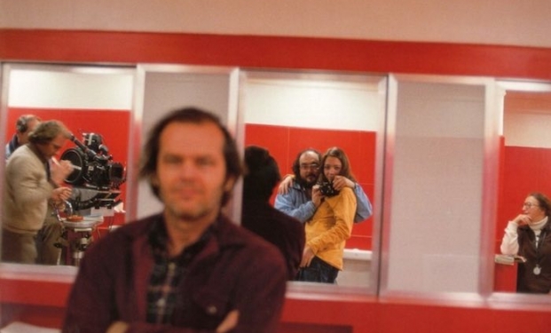 Kubrick sul set di "Shining"