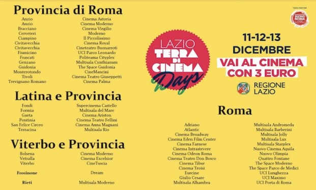 LAZIO TERRA DI CINEMA DAYS