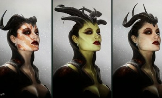 Concept art di Maleficent