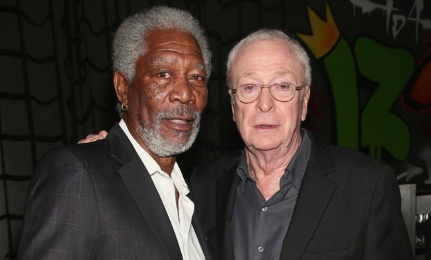 Morgan Freeman e Michael Caine