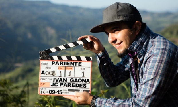 Ganoa sul set di Pariente