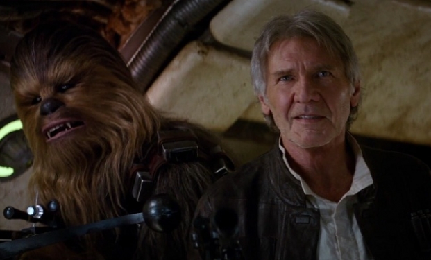 Chewbecca e Han Solo
