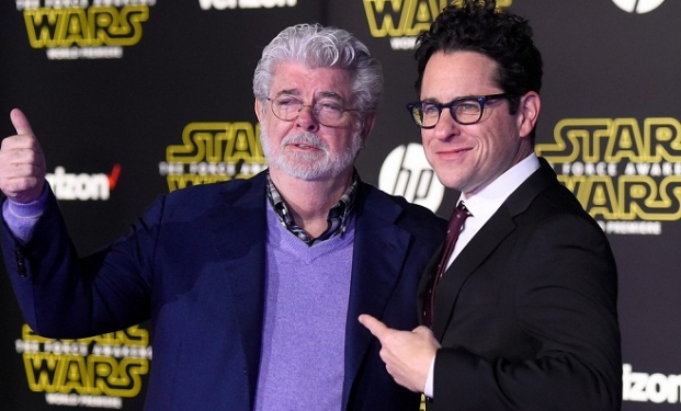 George Lucas e J.J. Abrams all'anteprima mondiale