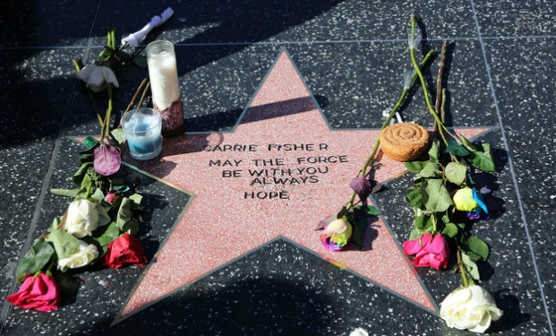 Walk of Fame - Carrie Fisher